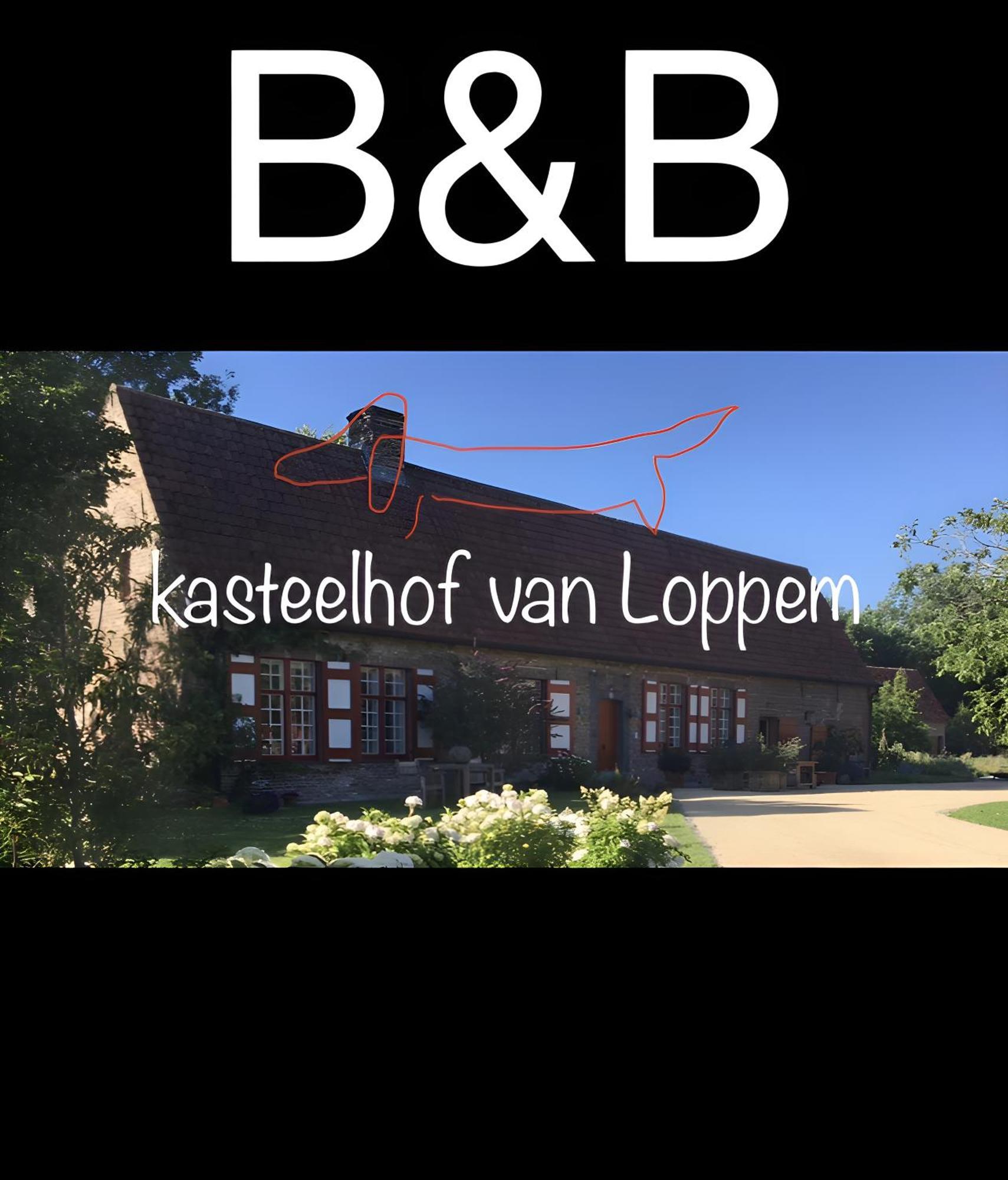 Kasteelhof Van Loppem Eksteriør billede